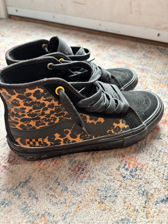 Vans Shoes - Leopard High-Top Vans